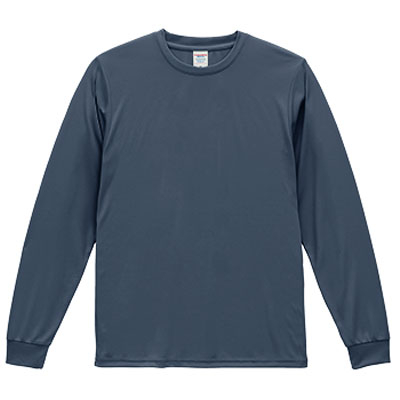 United Athle 4.4oz ドライスムースリサイクルポリエステル 長袖Tシャツ