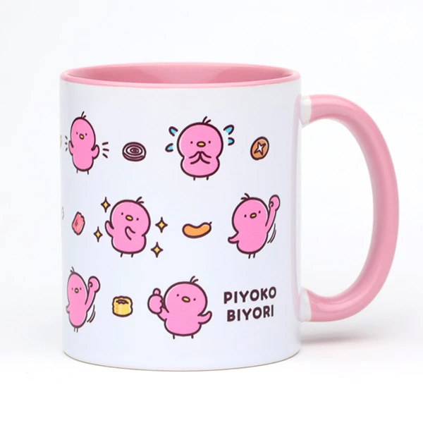 2トーンマグカップ（ピンク）