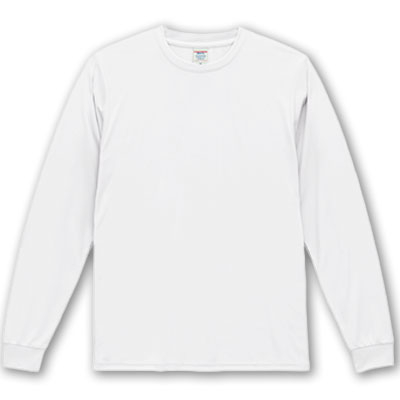 United Athle 4.4oz ドライスムースリサイクルポリエステル 長袖Tシャツ