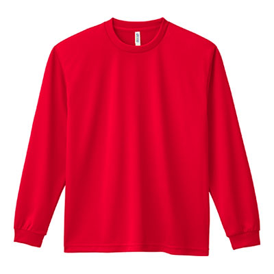GLIMMER 4.4oz ドライ 長袖Tシャツ インクジェット加工