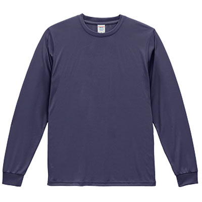 United Athle 4.4oz ドライスムースリサイクルポリエステル 長袖Tシャツ