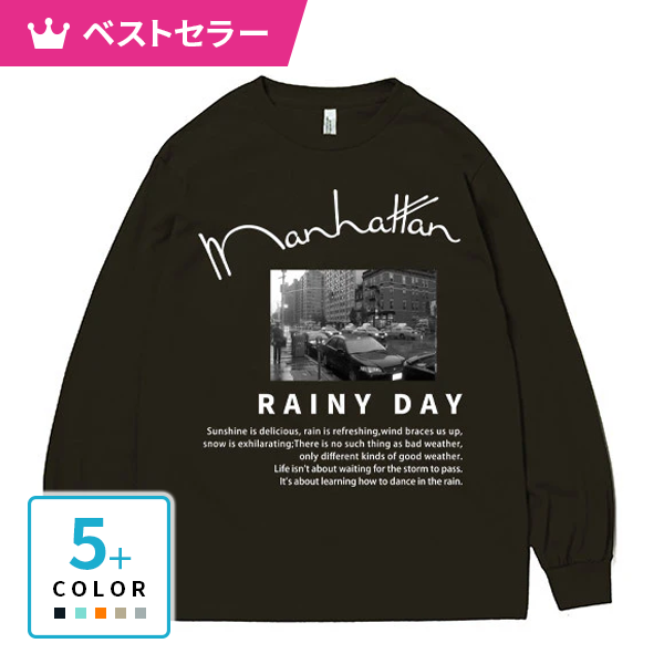 American Apparel 6.0oz ヘビーウェイトコットン長袖Tシャツ