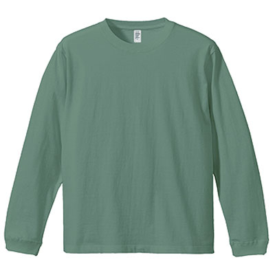 D-FACTORY 6.6oz コンフォート長袖Tシャツ（1.6インチリブ）