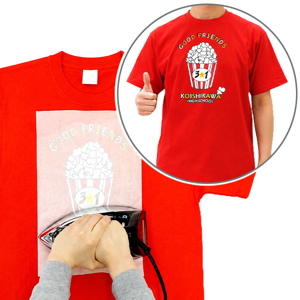 オリジナルクラスTシャツキット（A4）