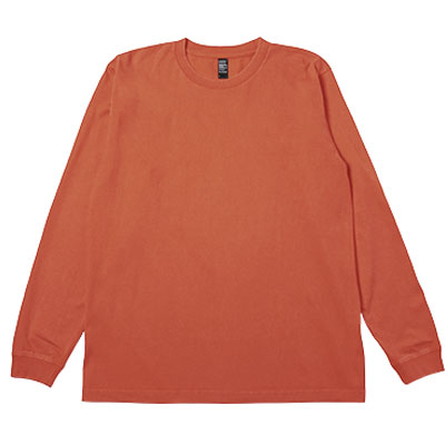 D-FACTORY 6.6oz ヴィンテージ長袖Tシャツ（1.6インチリブ）