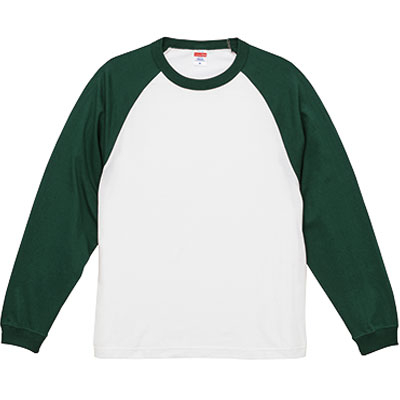 United Athle 5.6oz ラグラン ロングスリーブTシャツ（1.6インチリブ）