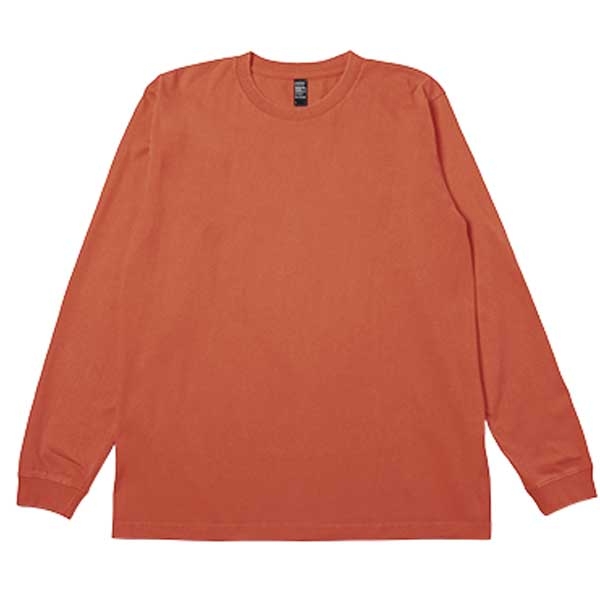 D-FACTORY 6.6oz ヴィンテージ長袖Tシャツ（1.6インチリブ）