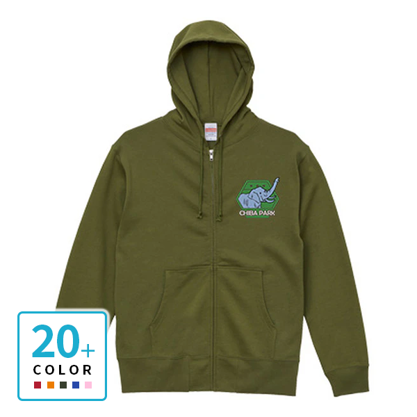 United Athle 10.0oz スウェットフルジップパーカー