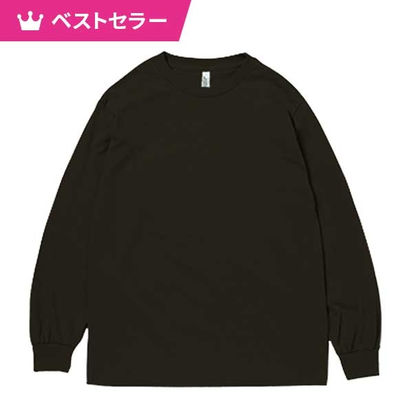 American Apparel 6.0oz ヘビーウェイトコットン長袖Tシャツ