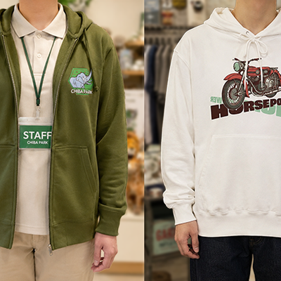 プルオーバーとジップパーカーの違いは？