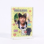 アクリルトレカスタンドでトレーディングカードを可愛く収納!推し活にぴったりなチェキフレームを1個から。大ロット・大量注文がお得 フルカラープリント 安いオリジナルグッズ