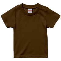 ブラウン United Athle 5.6oz Tシャツ(ベビー)
