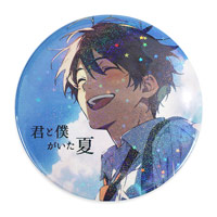 スターホログラム缶バッジ 安全ピン(丸型)76mm