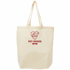 猫と犬のかわいいコットンバッグをオリジナルでプリント　ペットグッズのテンプレート