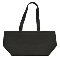 ブラック キャンバスピクニック保冷トート