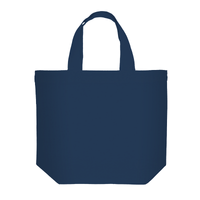 ブルー コットンバッグ（S）