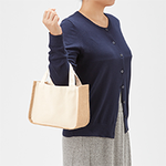 ノベルティジュート&キャンバスコンビトート(S)