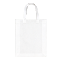 ホワイト ノベルティ不織布A4スクエアトート