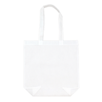 ホワイト ノベルティ再生不織布バッグ（M）