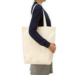 ノベルティ薄手コットンバッグ(L)