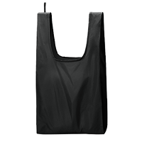 ブラック ファインライトポリマルシェバッグ(LL)