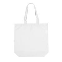 ホワイト ポーチ付 ポケッタブルトート(M)