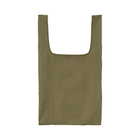 グリーン ライトナイロン リップストップ パッカブルマルシェバッグ（S）