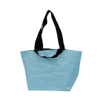 ブルー ラミクロスバッグ 2WAY トート（S）