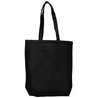 ブラック 特急プリント キャンバストートバッグ