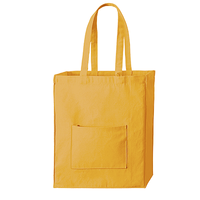 イエロー 10oz キャンバススクエアトート