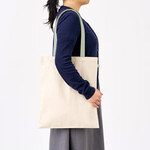 10oz キャンバスフラットトート ループ付