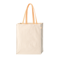 オレンジ 10oz キャンバスボックストート ループ付