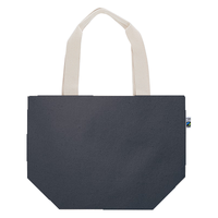 ブルー 10oz フェアトレードコットンキャンバストート(M)