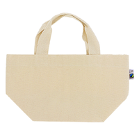 ベージュ 10oz フェアトレードコットンキャンバストート(S)