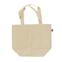 ベージュ 10oz フェアトレードコットンキャンバストート（L）