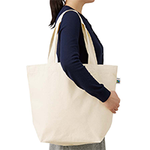 10oz フェアトレードコットンキャンバストート(L)