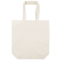 ベージュ 10ozノベルティオーガニックコットンキャンバストート（M）