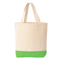 グリーン 11.0oz キャンバスツートントート（M）