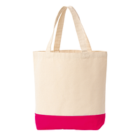 ピンク 11.0oz キャンバスツートントート（M）