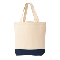 ブルー 11.0oz キャンバスツートントート（M）