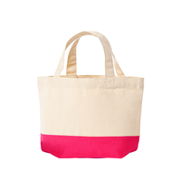 ピンク 11.0oz キャンバスツートントート（S）