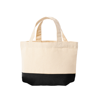 ブラック 11.0oz キャンバスツートントート（S）