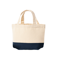 ブルー 11.0oz キャンバスツートントート（S）