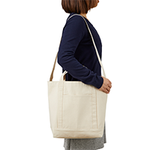 12oz キャンバスラインショルダートート