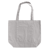 グレー 12oz キャンバスライントート(L)