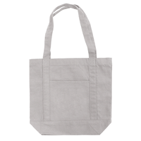 グレー 12oz キャンバスライントート(M)