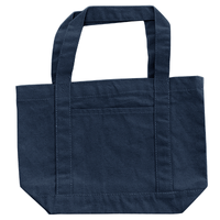 ブルー 12oz キャンバスライントート(S)