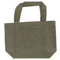 グリーン 12oz キャンバスライントート(S)