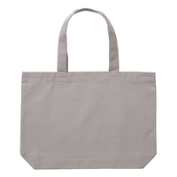 グレー 12oz ヘヴィーキャンバストートバッグ（L）