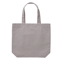 グレー 12oz ヘヴィーキャンバストートバッグ（M）